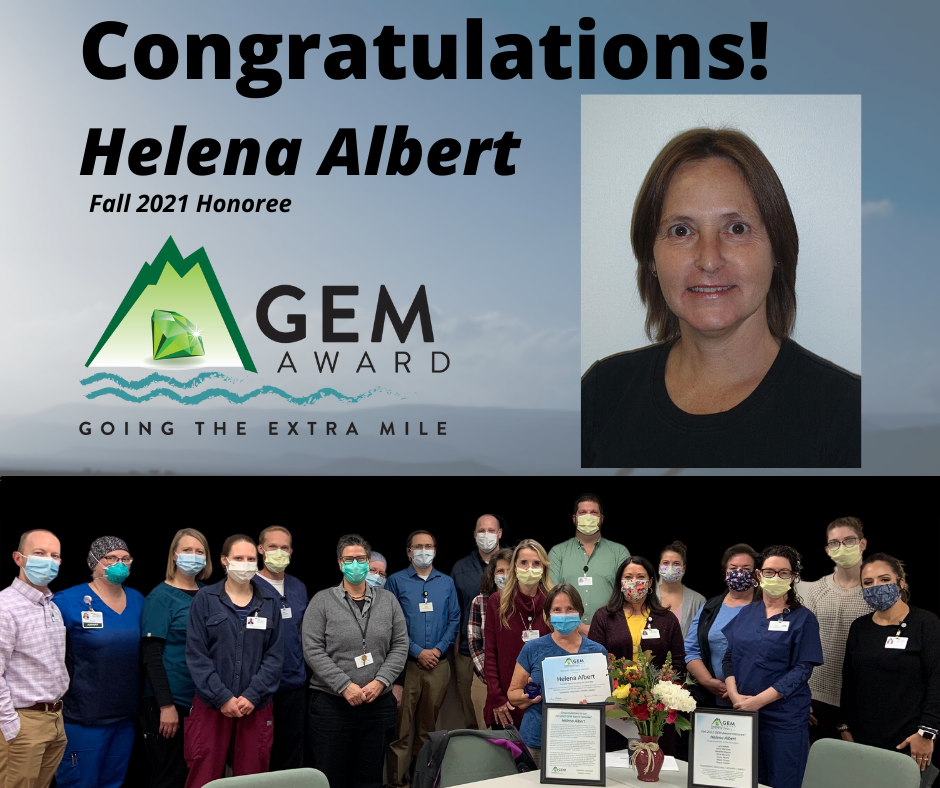 Fall 2021 GEM Honoree: Helena Albert