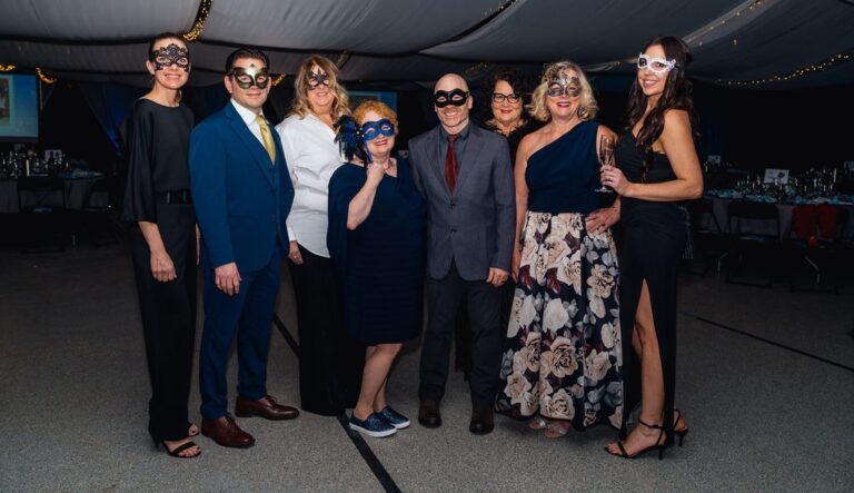 The Foundation Board members at the Heart Ball 2025